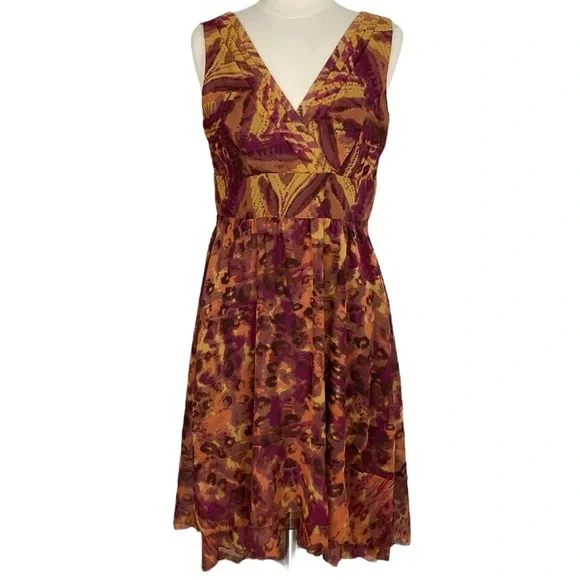 rabbit designs dress Rabbit Rabbit Rabbit Designs Aline Midi Dress Animal Print Vintage EPOC 8